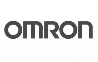 Omron logo bw