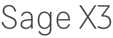 SageX3 logo