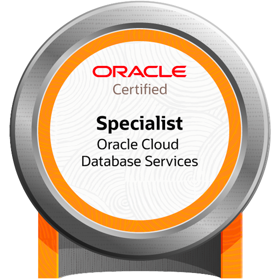 OCI Certified Specialist DB Services