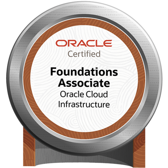 OCI certified cloud infrastructure associate logo