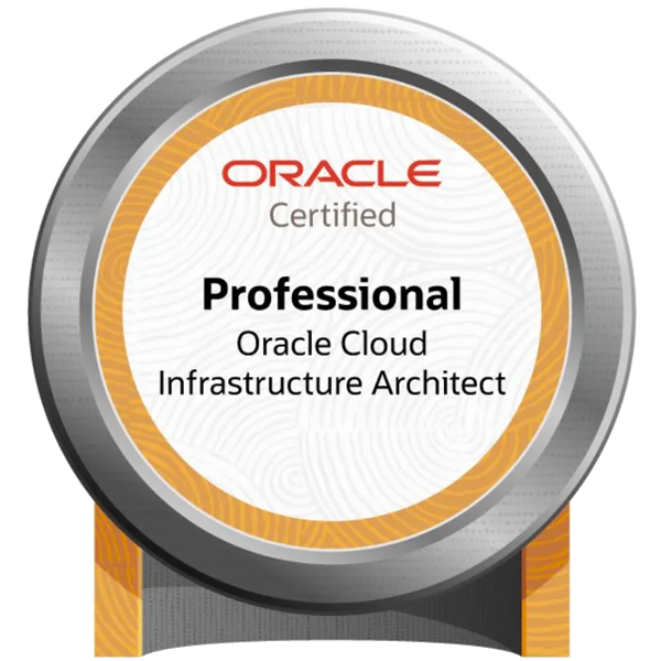OCI certified oci architect logo