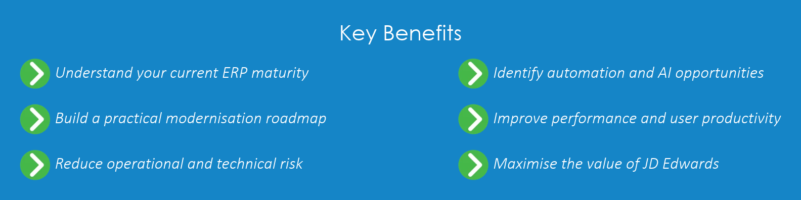 Key Benefits Key Benefits 1