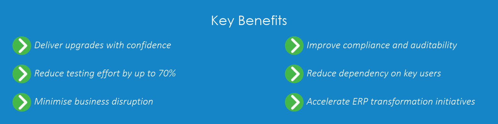 Key Benefits 2 Key Benefits 2